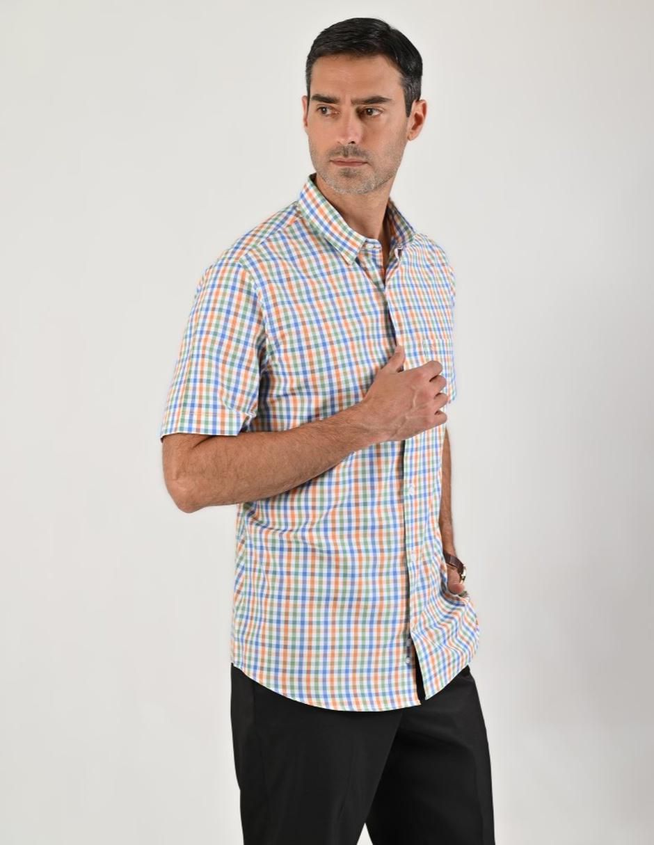 Camisa casual manga corta para hombre 3