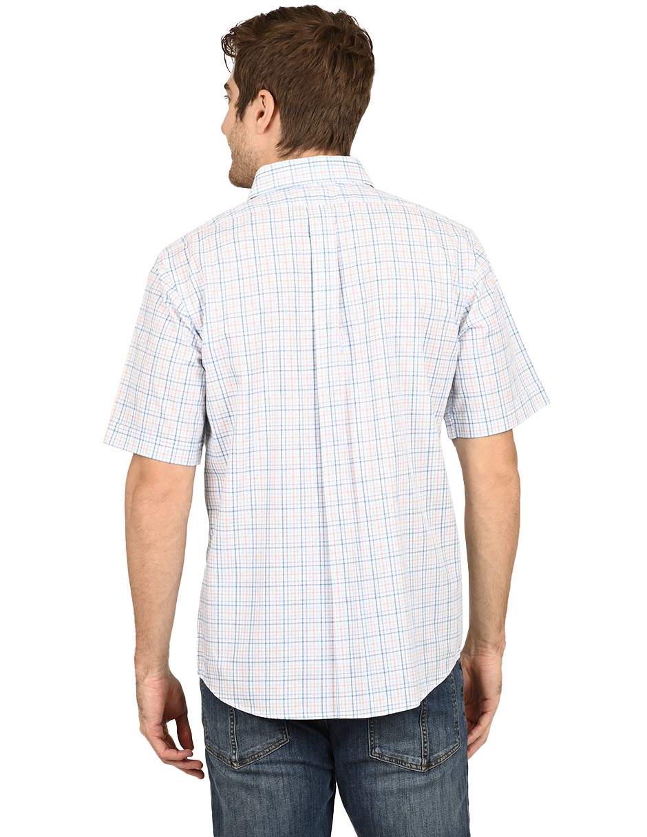 Camisa casual de algodón manga corta para 
hombre 3