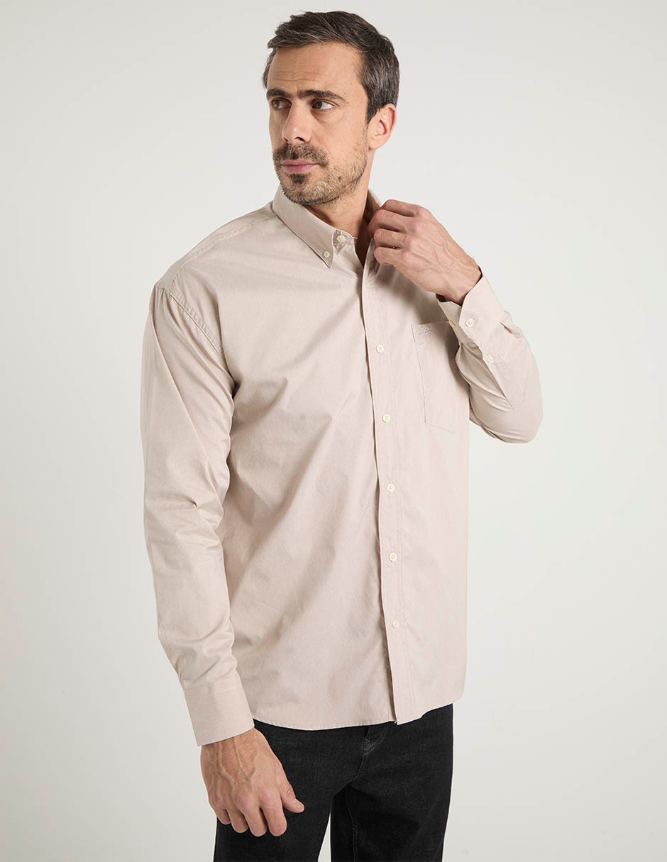 Camisa casual manga larga para hombre Camisa casual manga larga para hombre