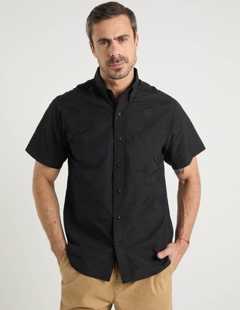 Camisa casual manga corta para hombre 2