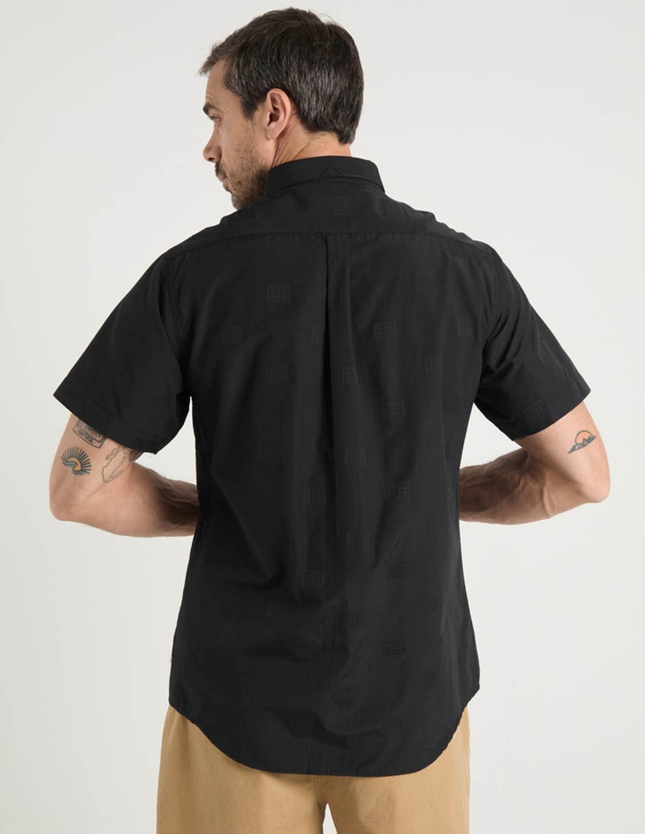 Camisa casual manga corta para hombre 6