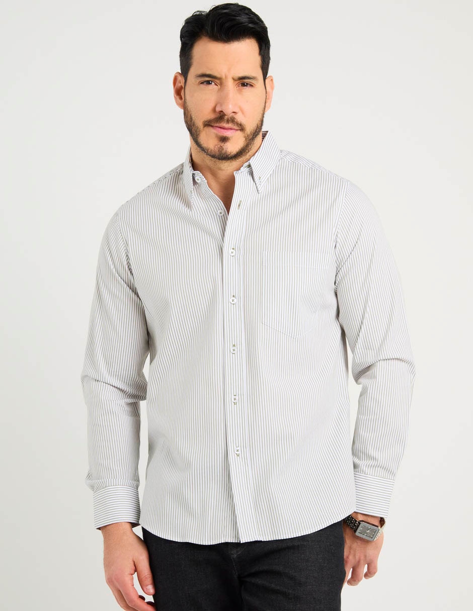 Camisa casual manga larga para hombre Camisa casual manga larga para hombre
