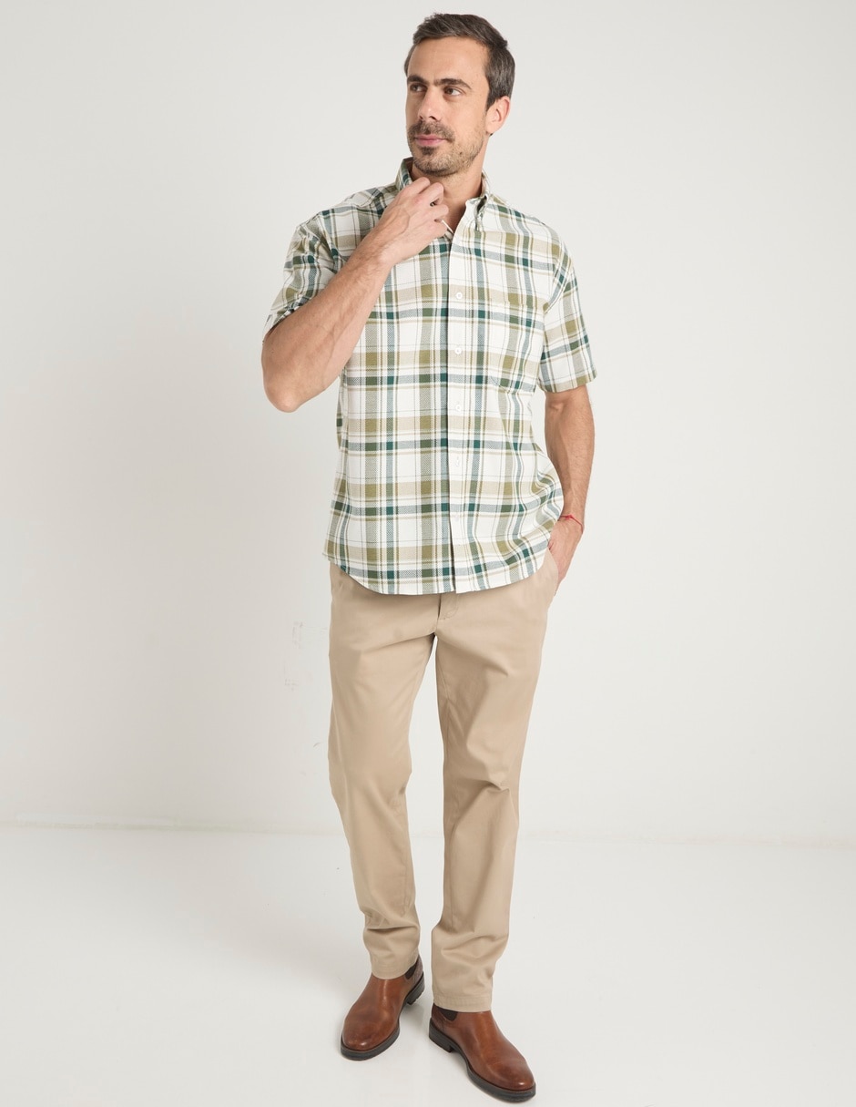 Camisa casual manga corta para hombre 3