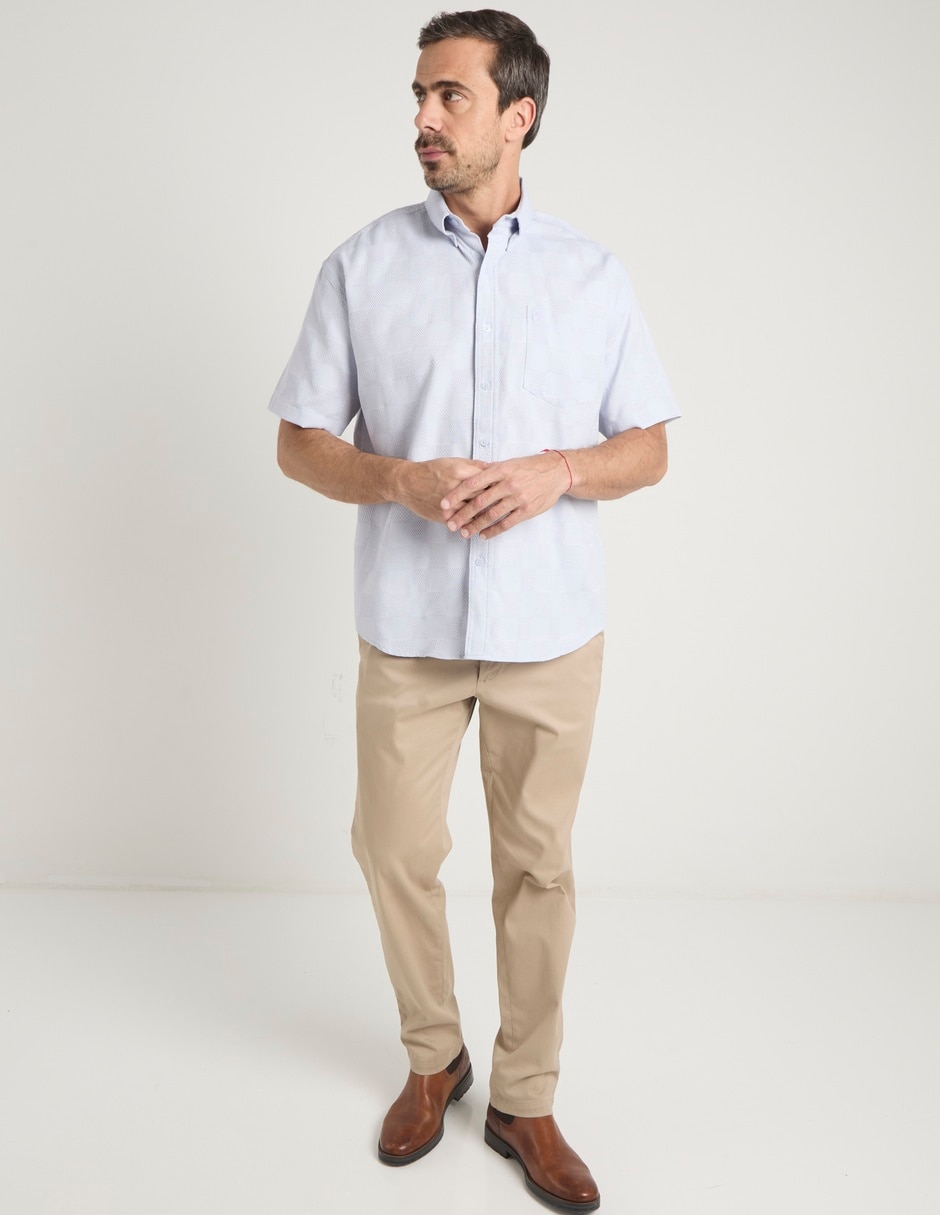 Camisa casual manga corta para hombre 3