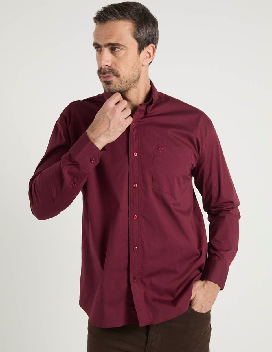 Camisa casual manga larga para hombre Camisa casual manga larga para hombre