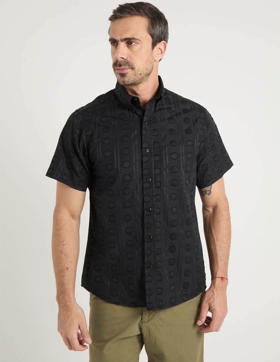 Camisa casual manga corta para hombre 2