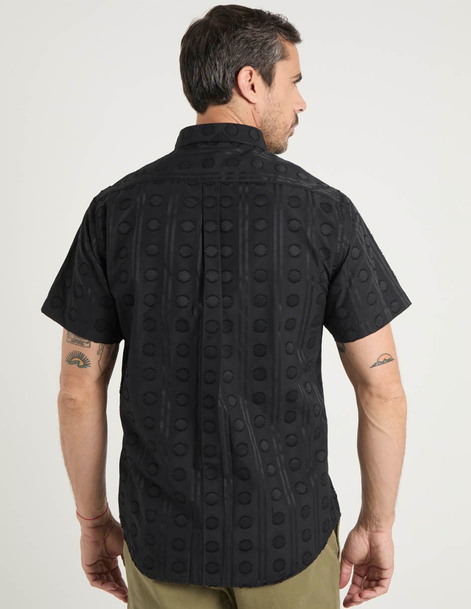 Camisa casual manga corta para hombre 6