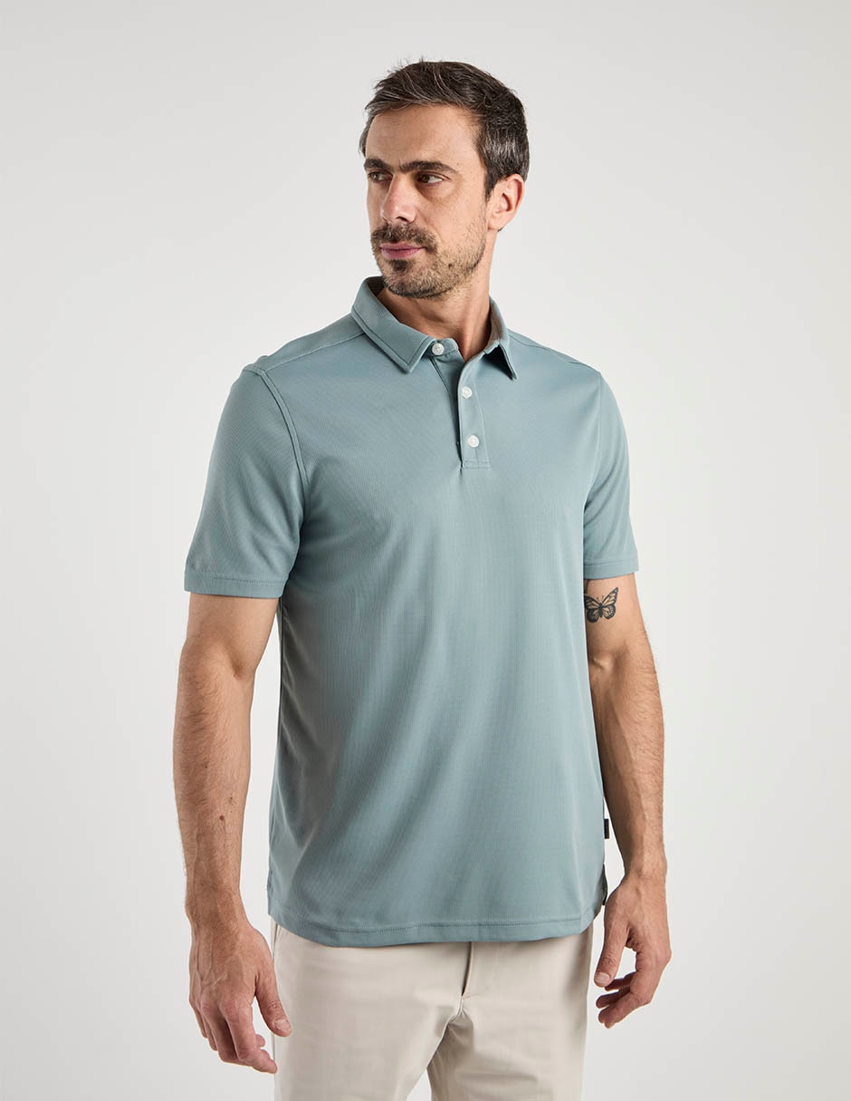 Playera tipo polo para hombre
