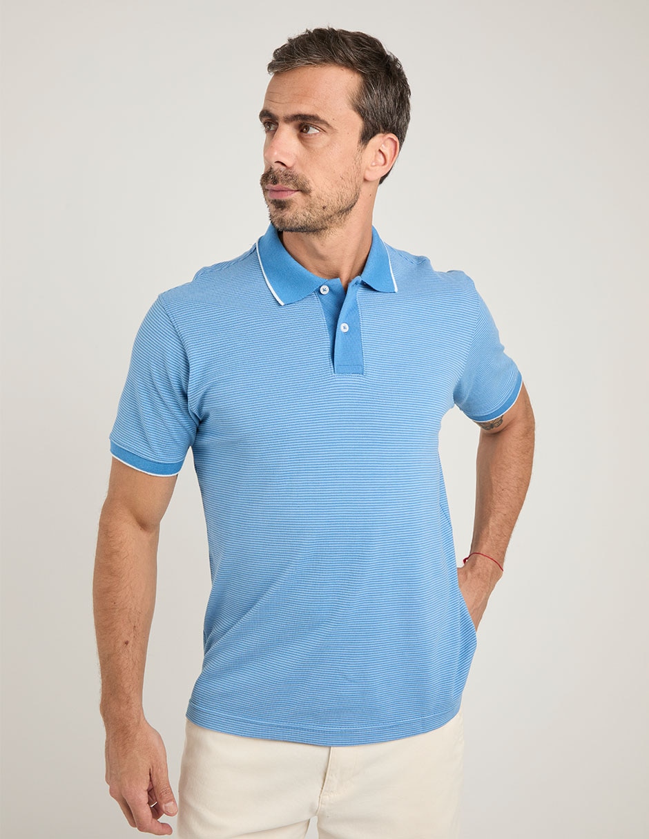 Playera tipo polo para hombre