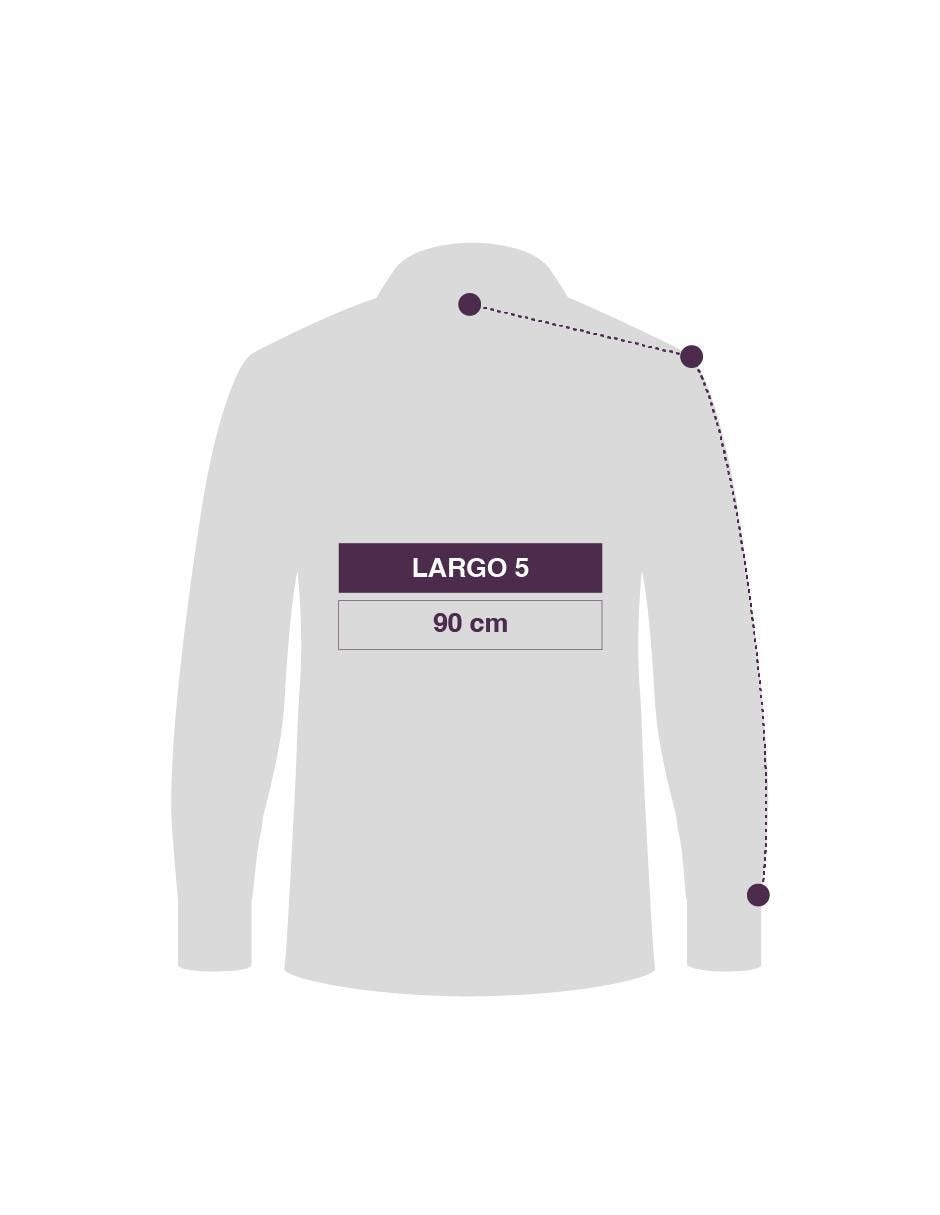 Guayabera manga larga para hombre 7