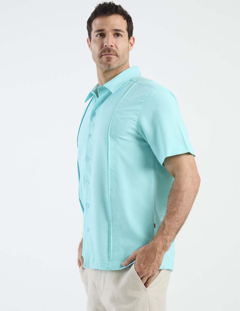 Guayabera manga corta para hombre Guayabera manga corta para hombre