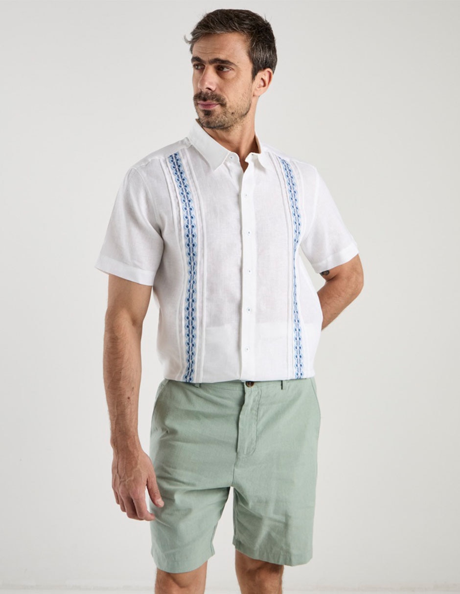 Bermuda de algodón para hombre