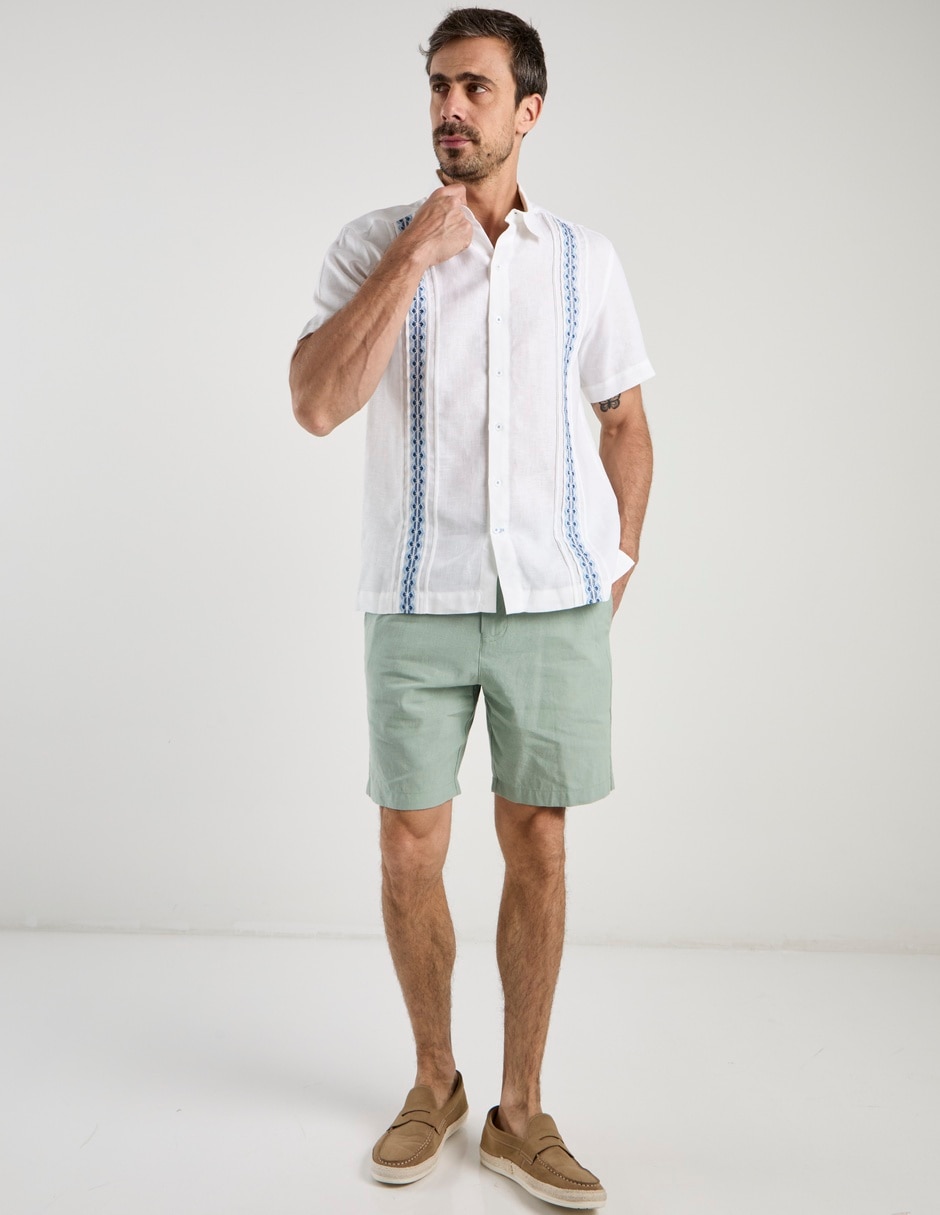 Bermuda de algodón para hombre 2