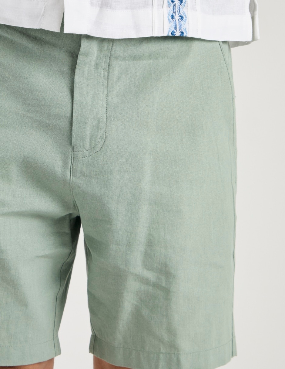 Bermuda de algodón para hombre 4