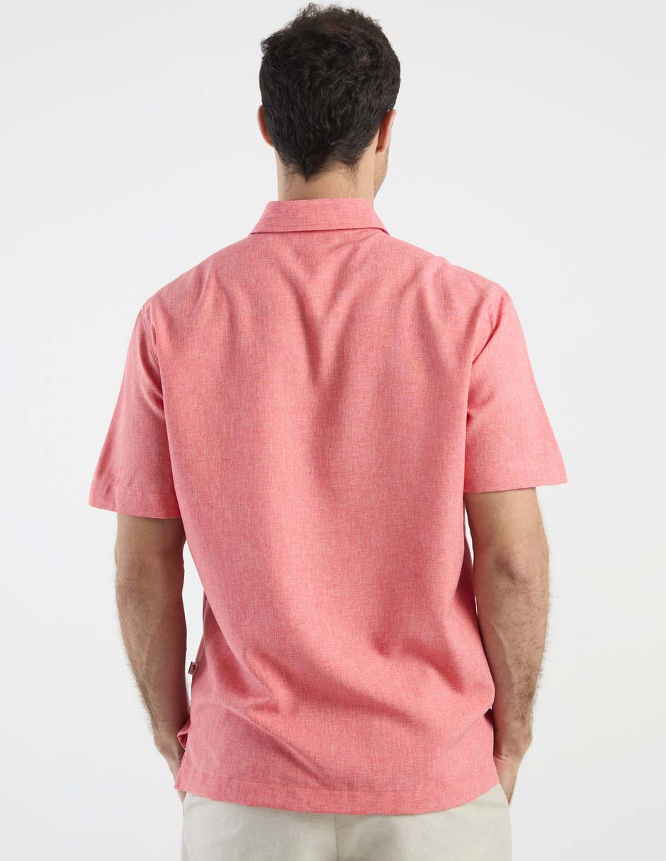 Guayabera manga corta para hombre 6
