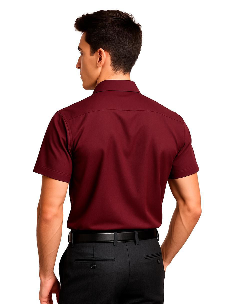 Camisa casual manga corta para hombre 3