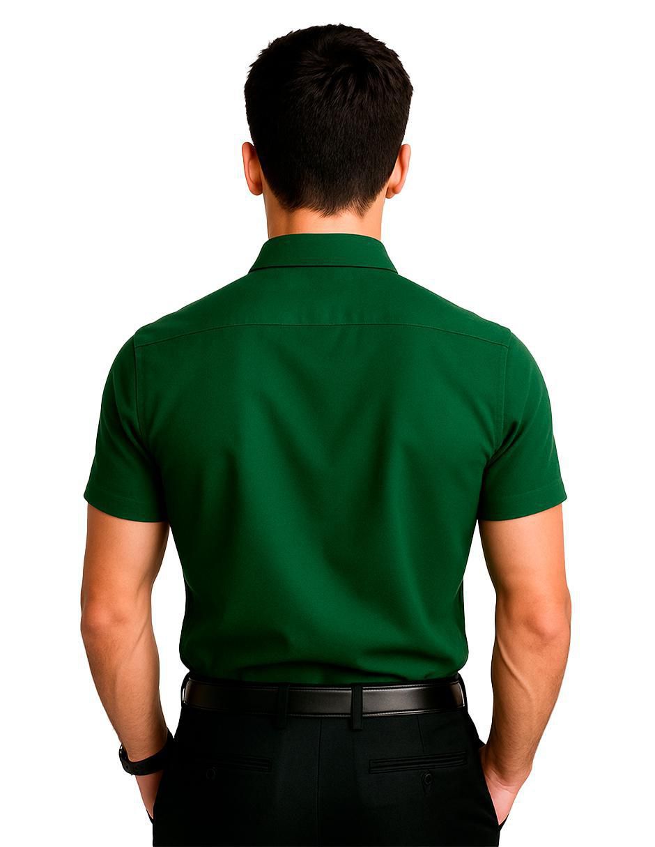 Camisa casual manga corta para hombre 3
