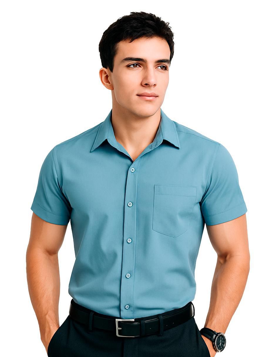Camisa casual manga corta para hombre Camisa casual manga corta para hombre