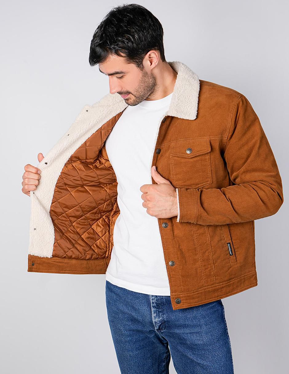 Chamarra casual con bolsillos para hombre 2
