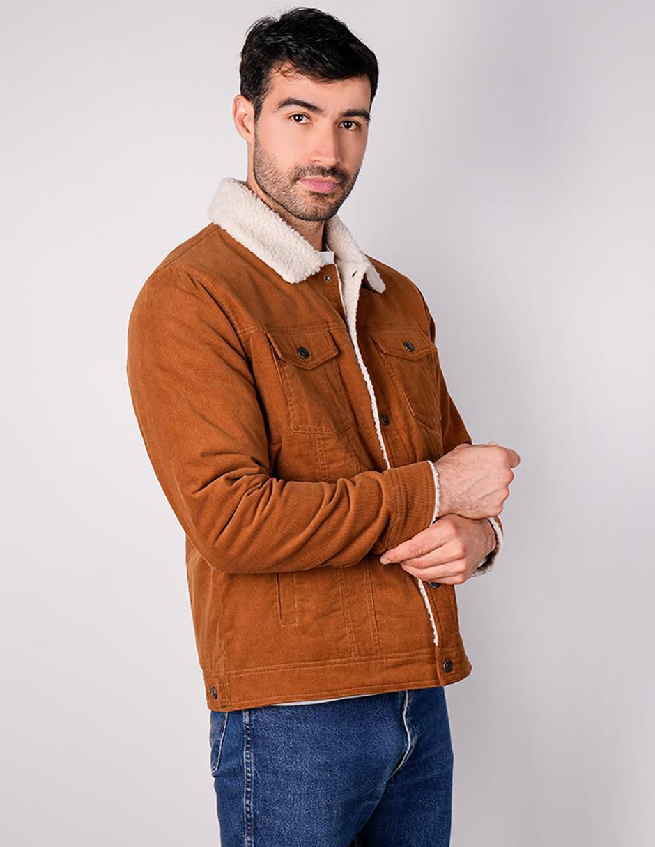 Chamarra casual con bolsillos para hombre 3