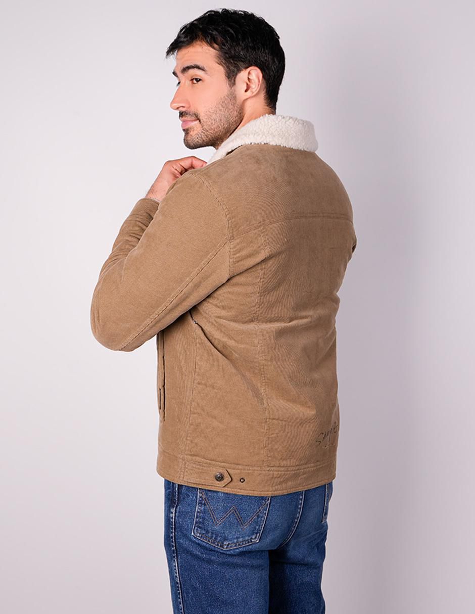Chamarra casual con bolsillos para hombre 4