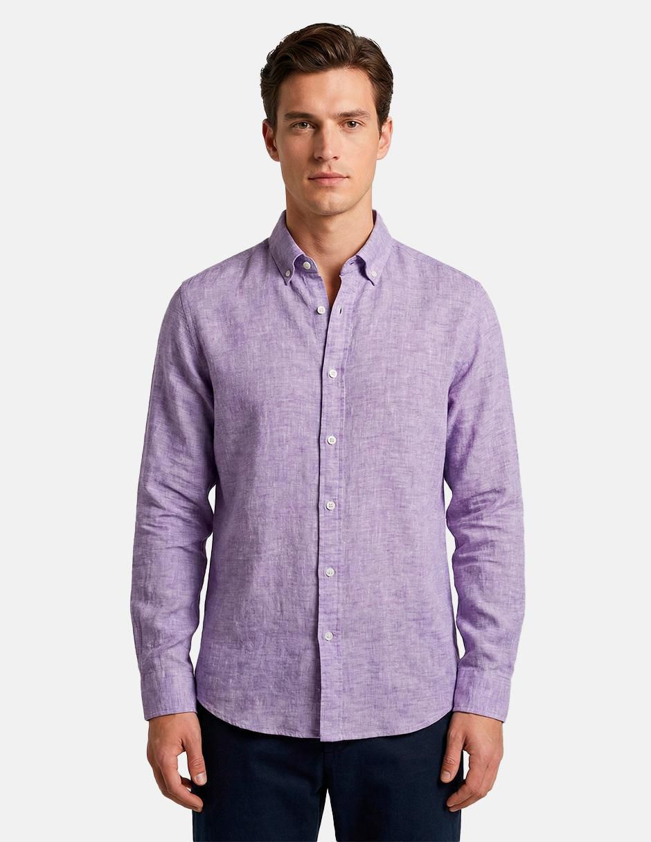Camisa casual manga larga para hombre Camisa casual manga larga para hombre