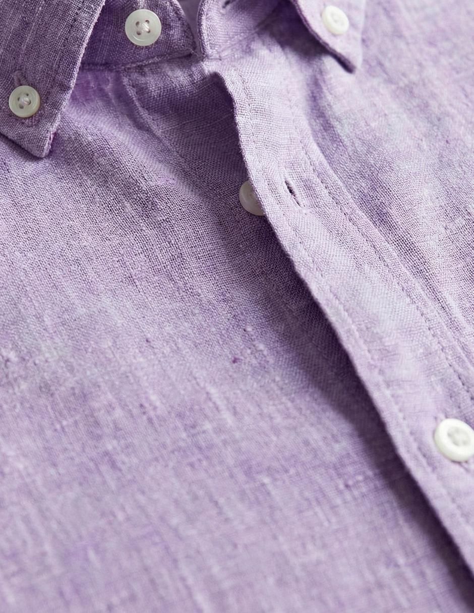 Camisa casual manga larga para hombre 3