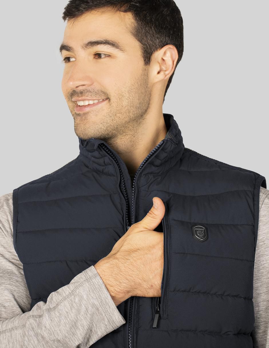 "chaleco" greenlander no poliéster capitonado "para hombre"