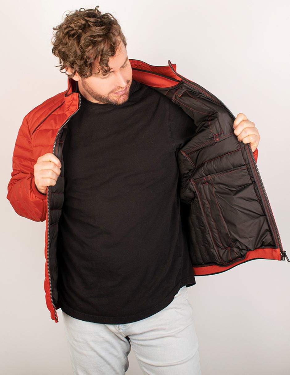 Chamarra capitonada para hombre 2