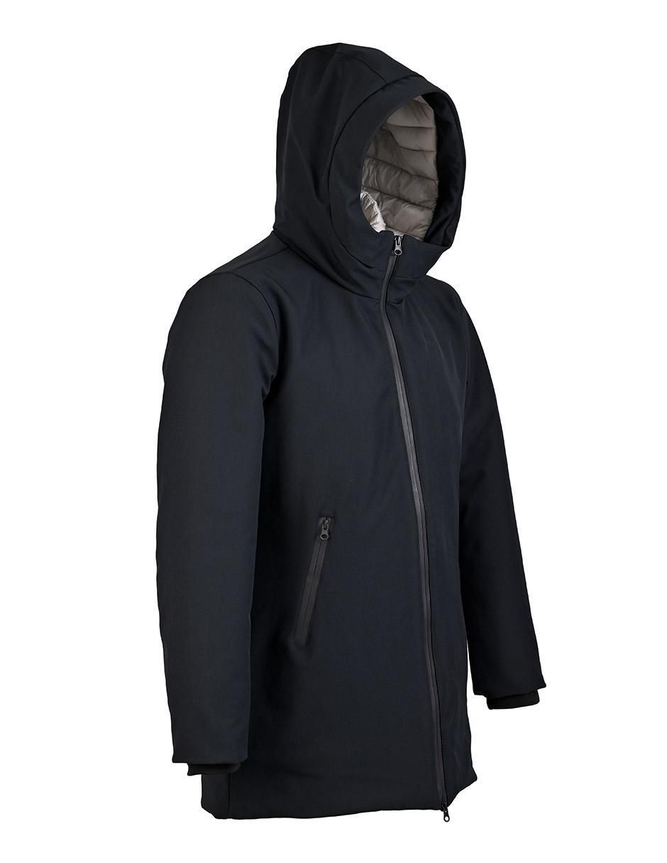 Chamarra casual con capucha para hombre 5