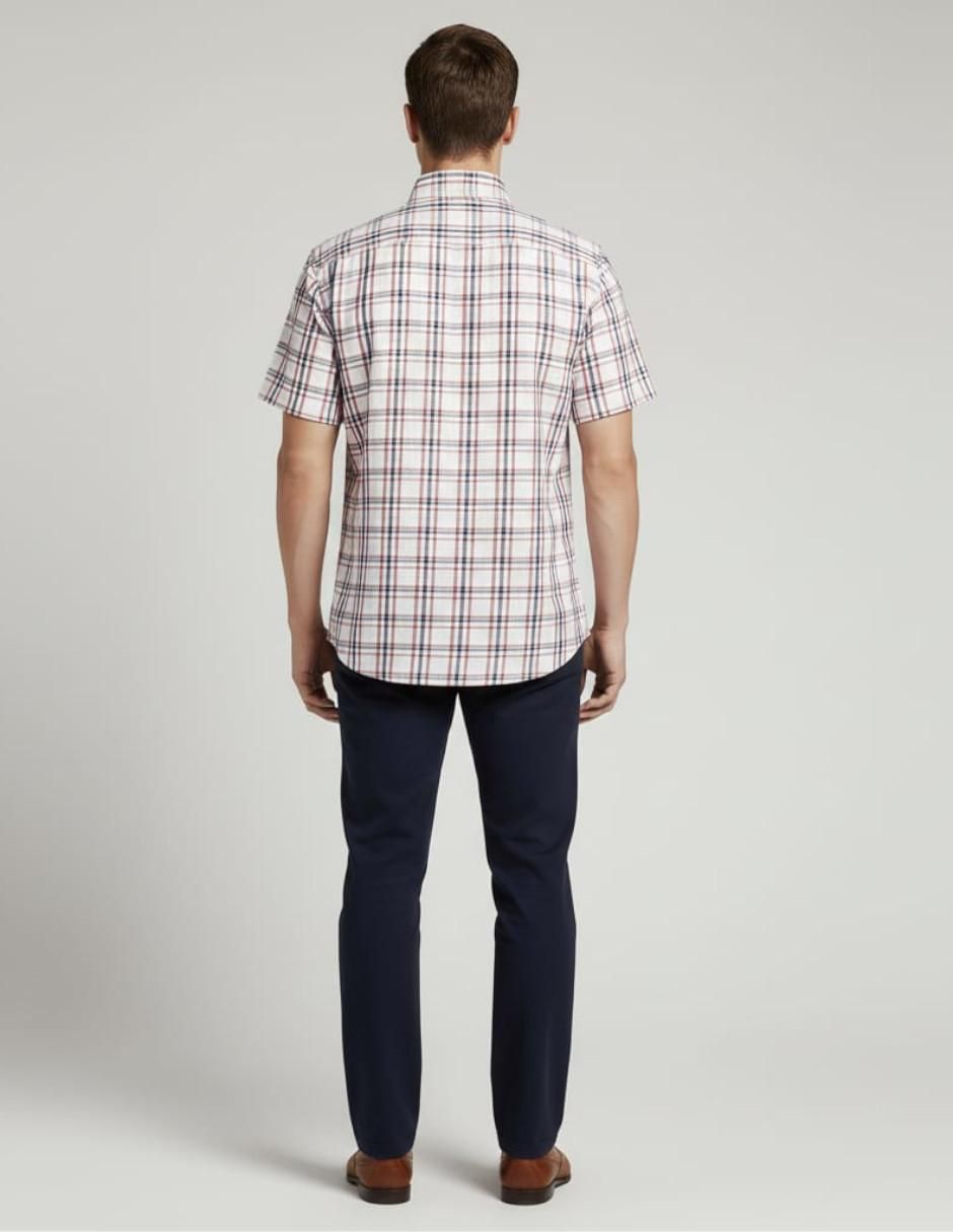 Camisa casual manga corta para hombre 3