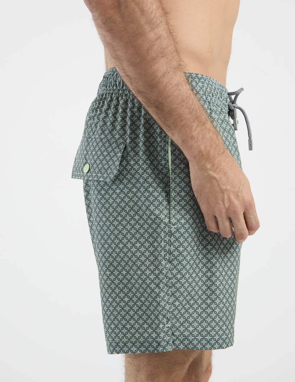 Traje de baño con bolsillos para hombre 5