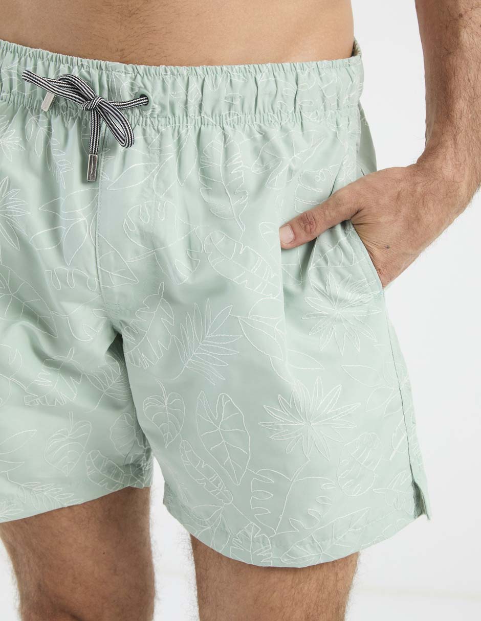 Traje de baño con bolsillo para hombre 4