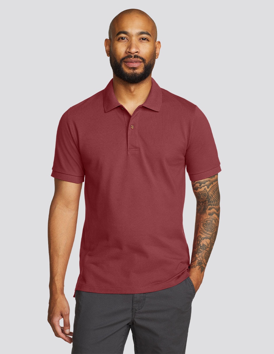 Playera tipo polo para hombre