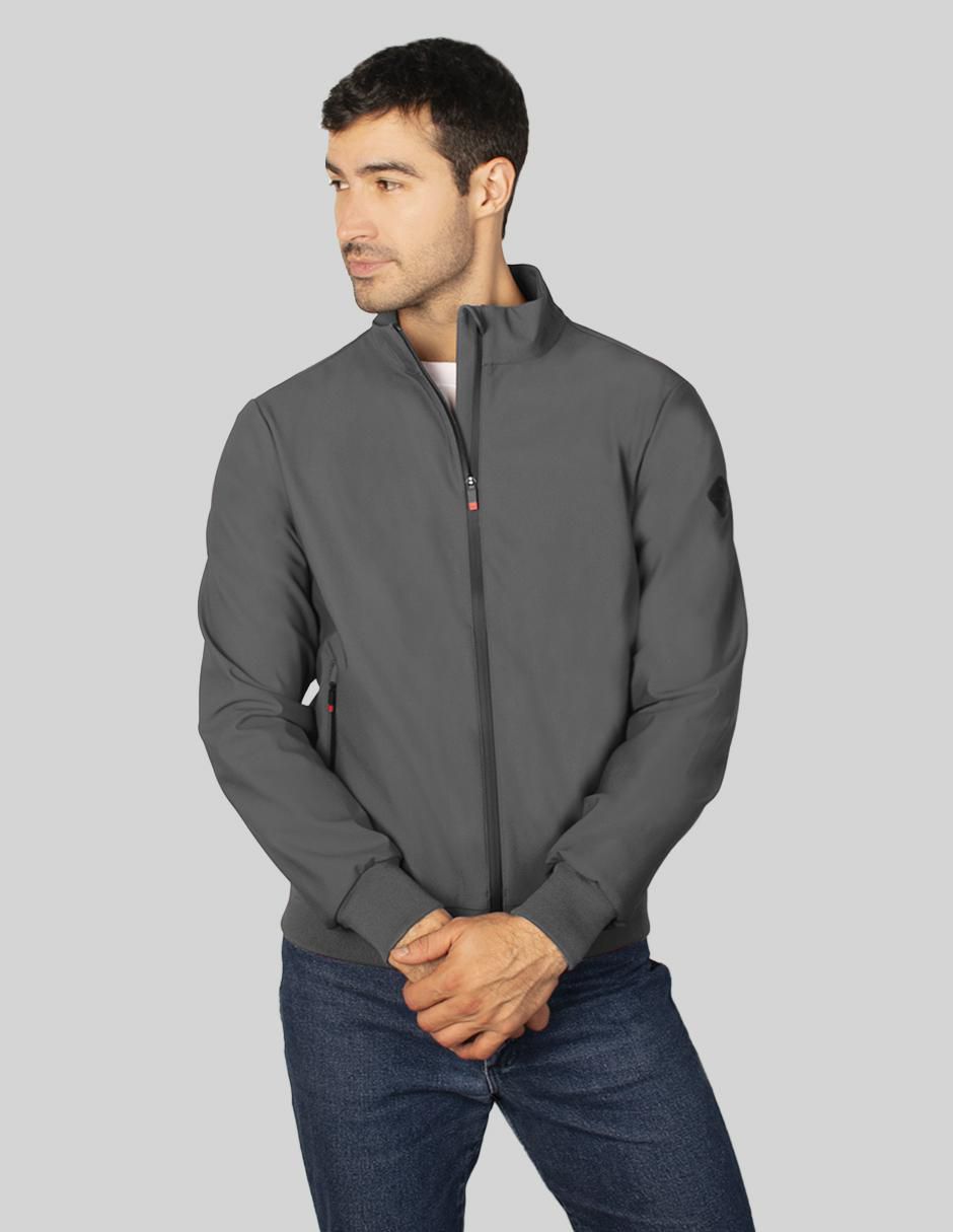 Chamarra bomber con bolsillos para hombre Chamarra bomber con bolsillos para hombre