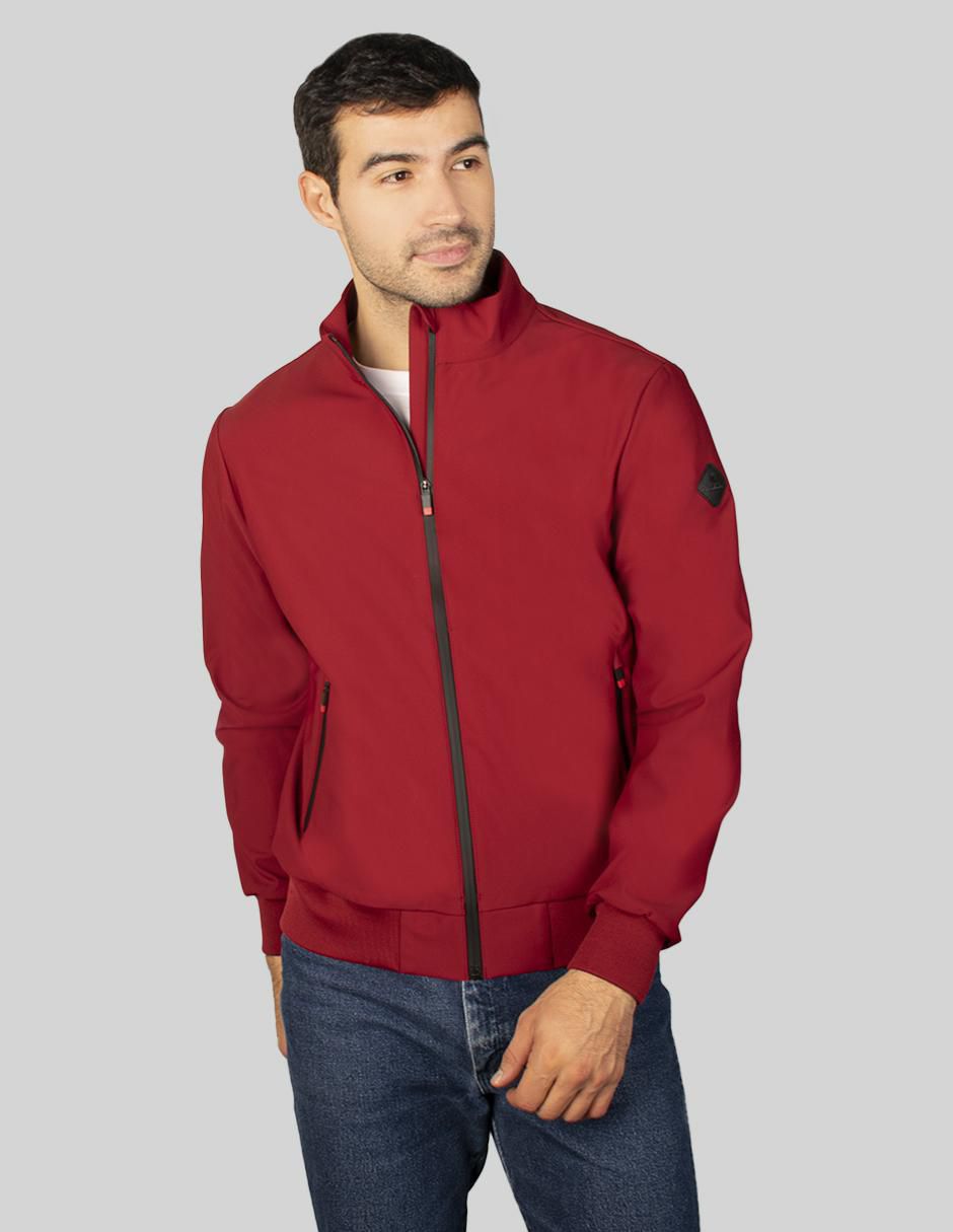 Chamarra bomber con bolsillos para hombre Chamarra bomber con bolsillos para hombre
