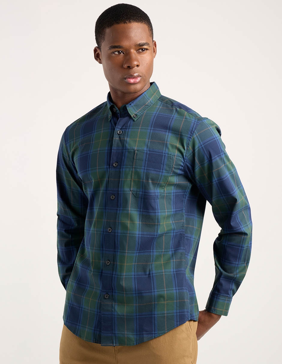 Camisa casual manga larga para hombre Camisa casual manga larga para hombre