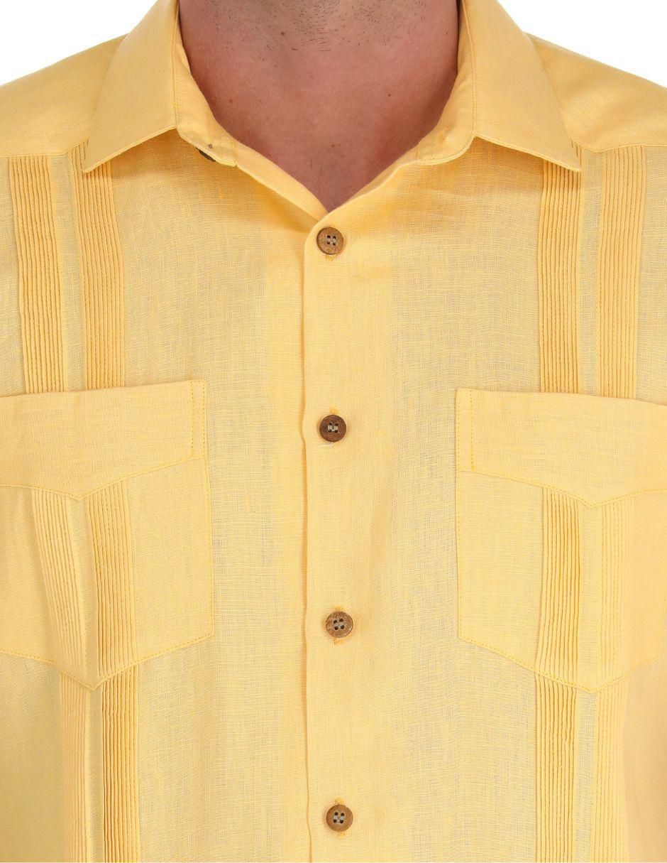 Guayabera manga corta para hombre 2