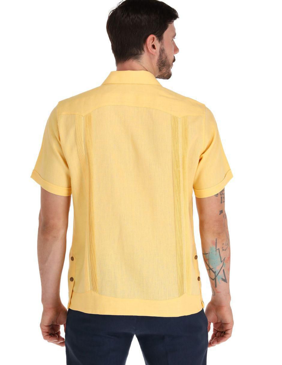 Guayabera manga corta para hombre 3