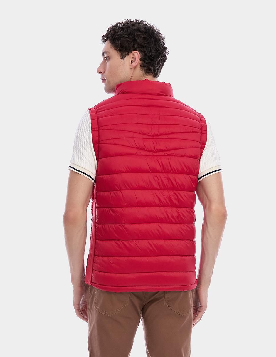 "chaleco" vittorio forti no nylon capitonado "para hombre"