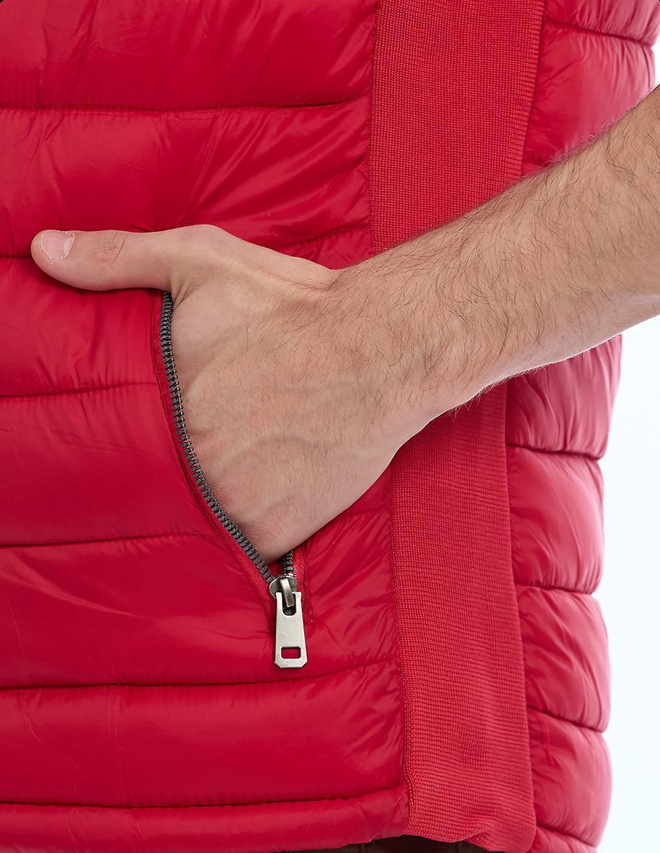 "chaleco" vittorio forti no nylon capitonado "para hombre"