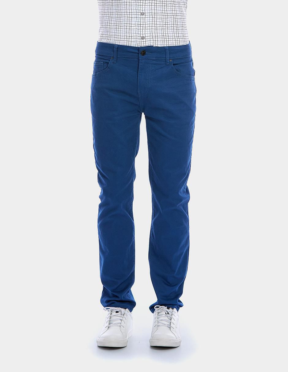 Pantalón business casual slim para hombre
