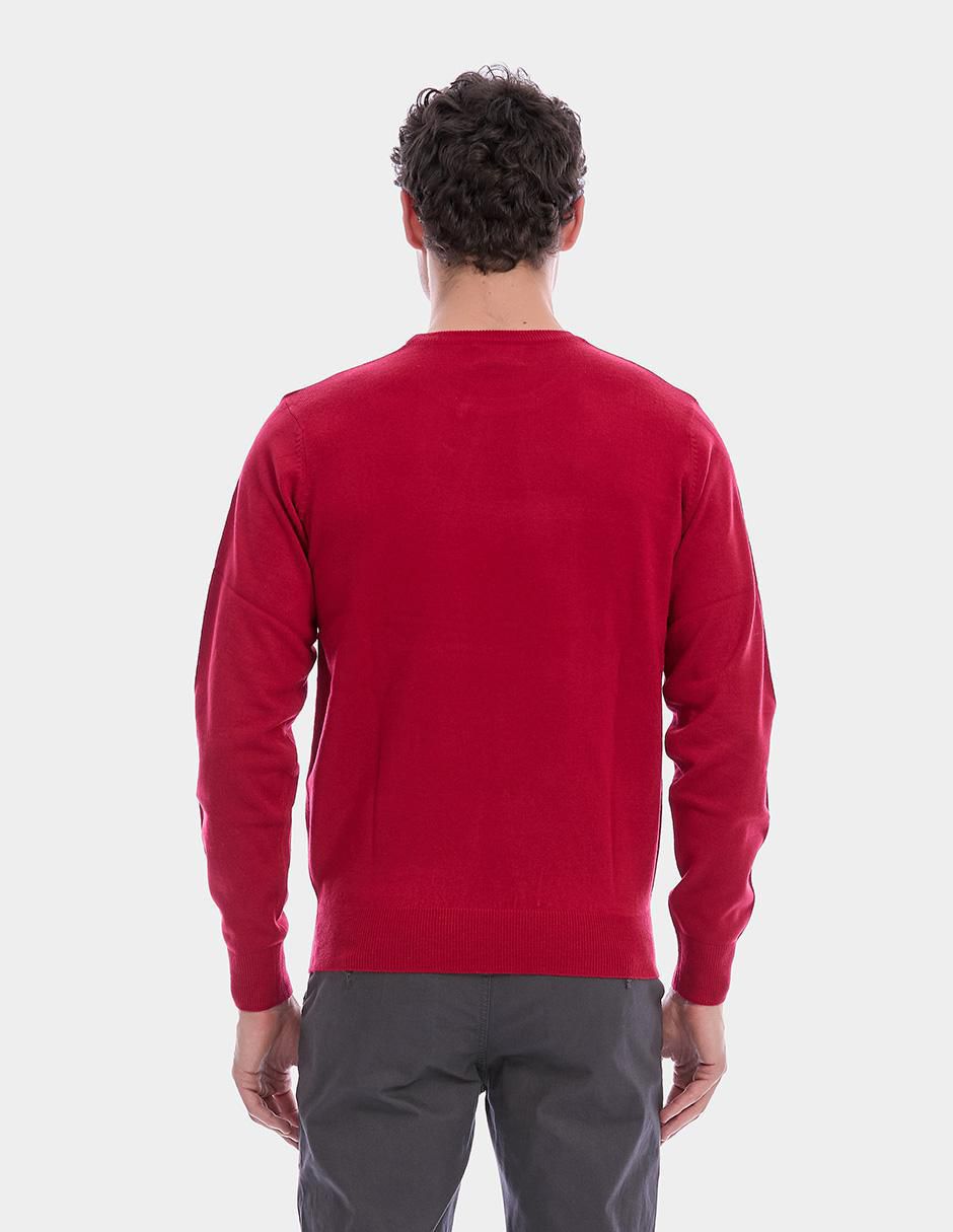 "suéter" vittorio forti "cuello" redondo "para hombre"