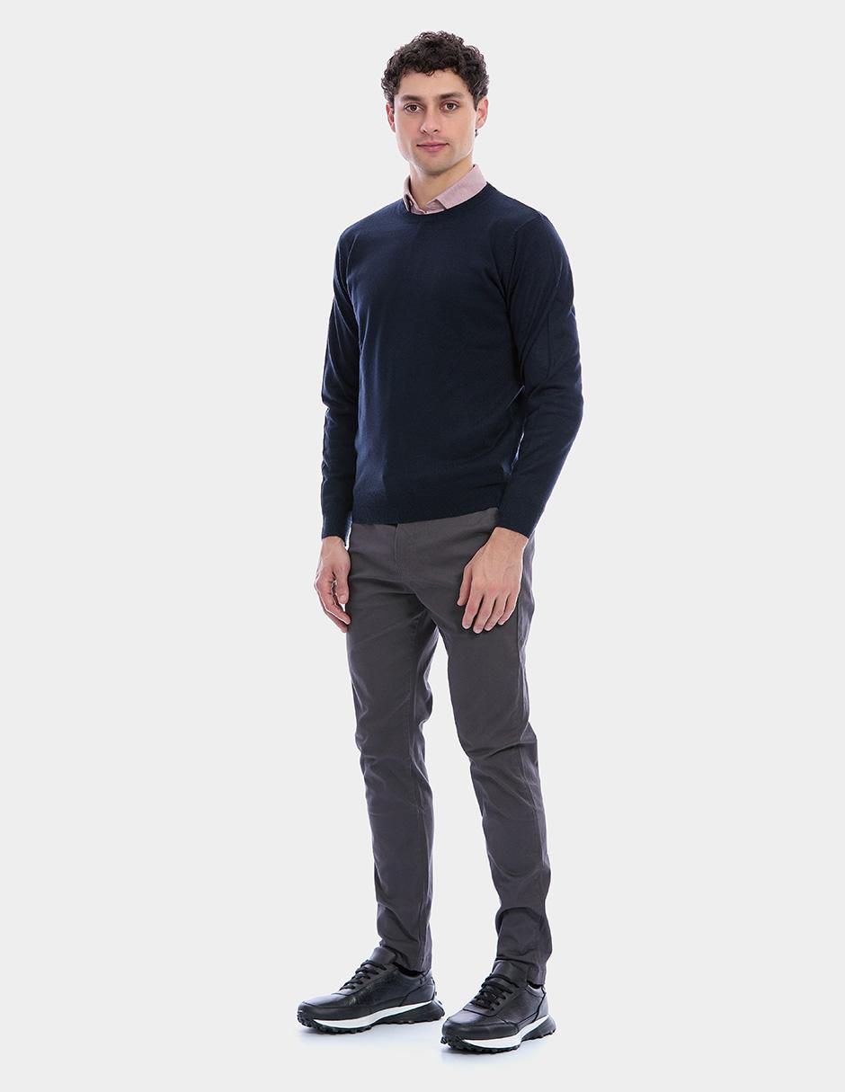 Suéter cuello redondo para hombre 2