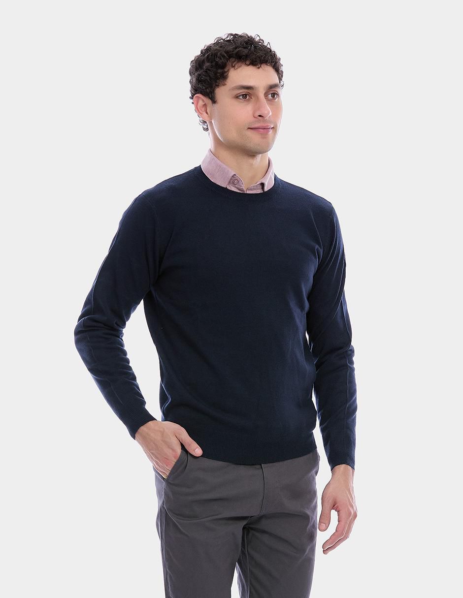 Suéter cuello redondo para hombre 3