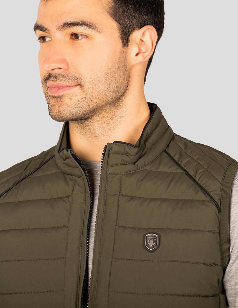"chaleco" greenlander no poliéster capitonado "para hombre"