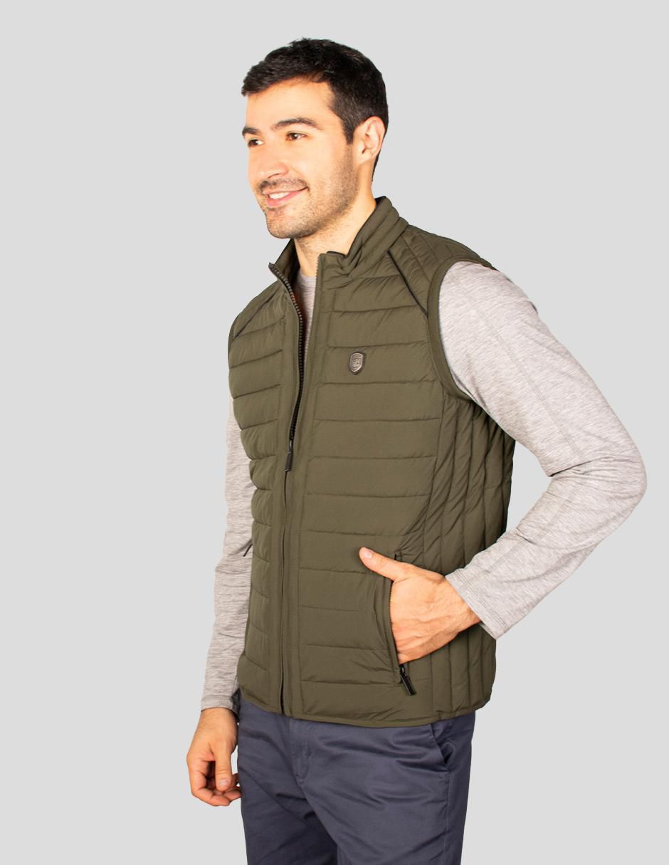 "chaleco" greenlander no poliéster capitonado "para hombre"