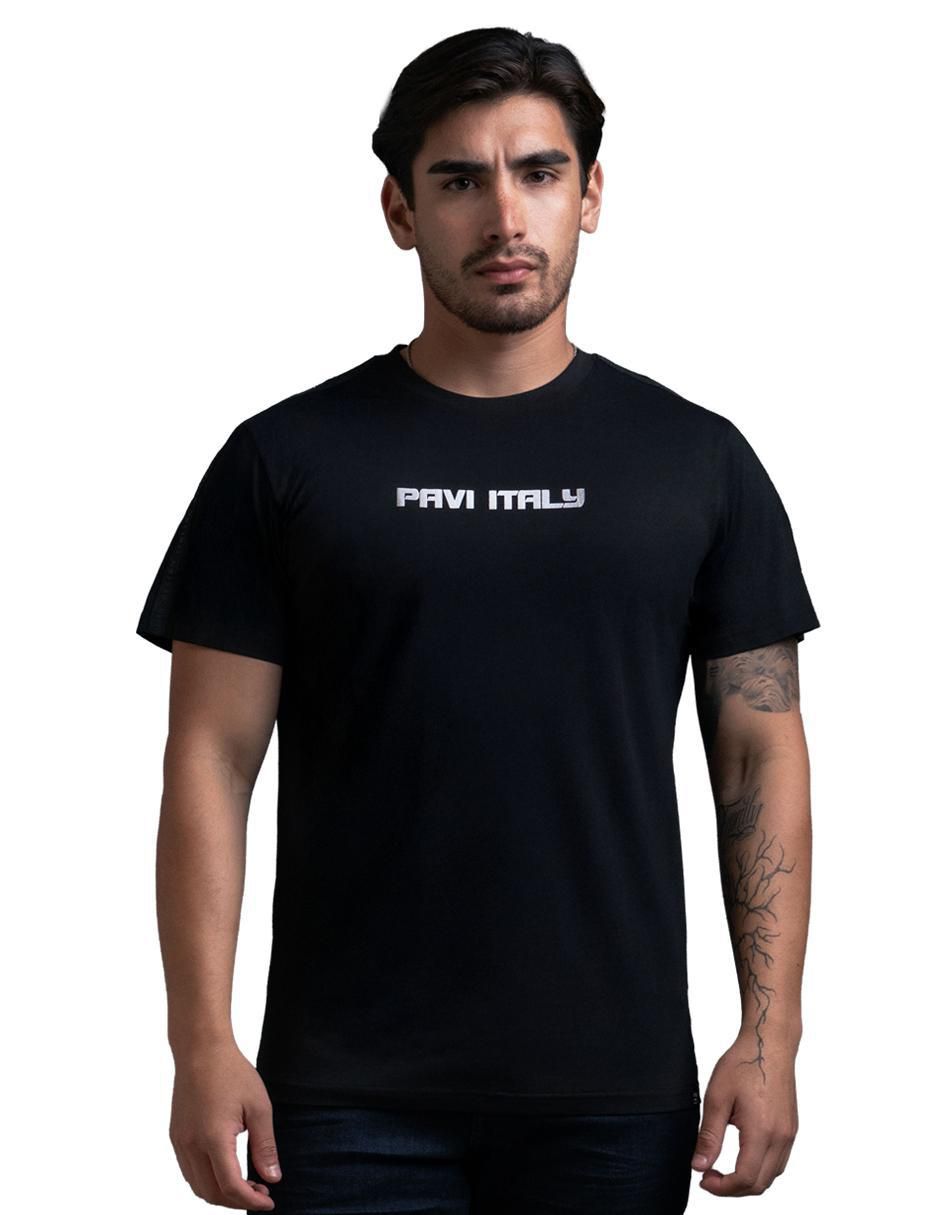 Playera cuello redondo para hombre
