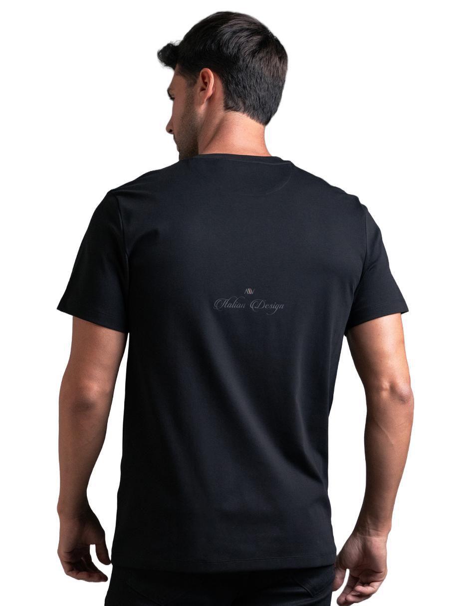 Playera cuello redondo para hombre 4