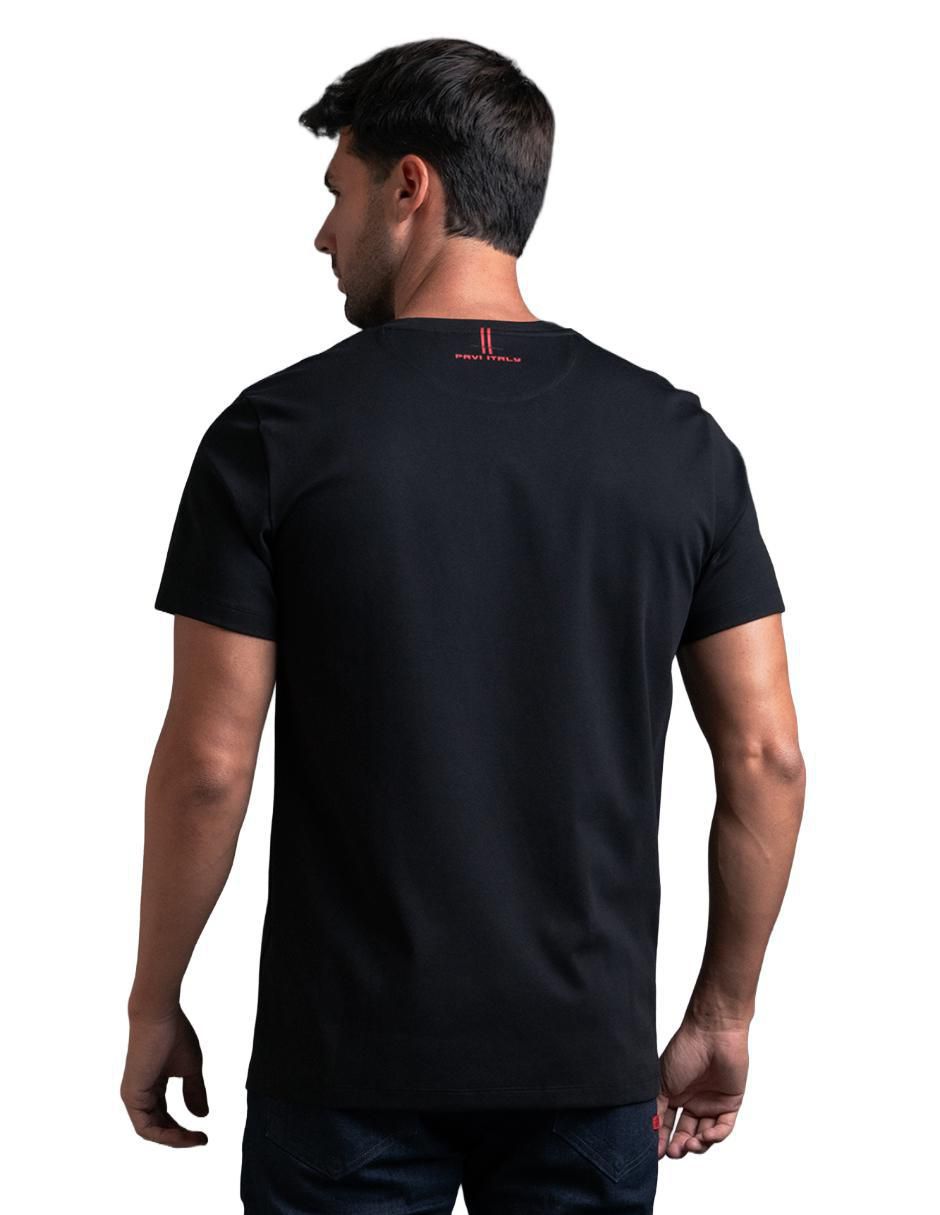 Playera cuello redondo para hombre 4